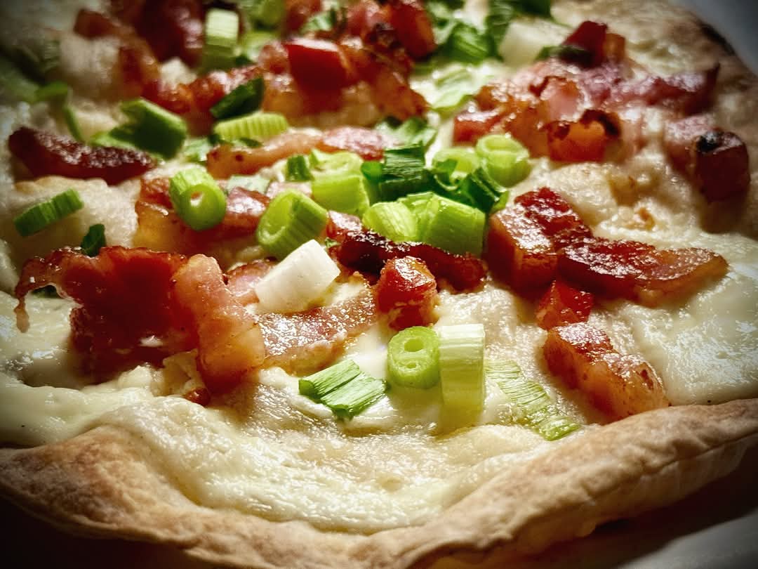 leckerer Flammkuchen